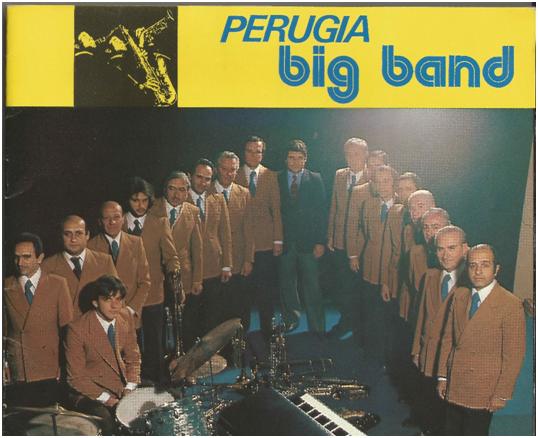 La Perugia Big Band in uno scatto di fine anni '70.