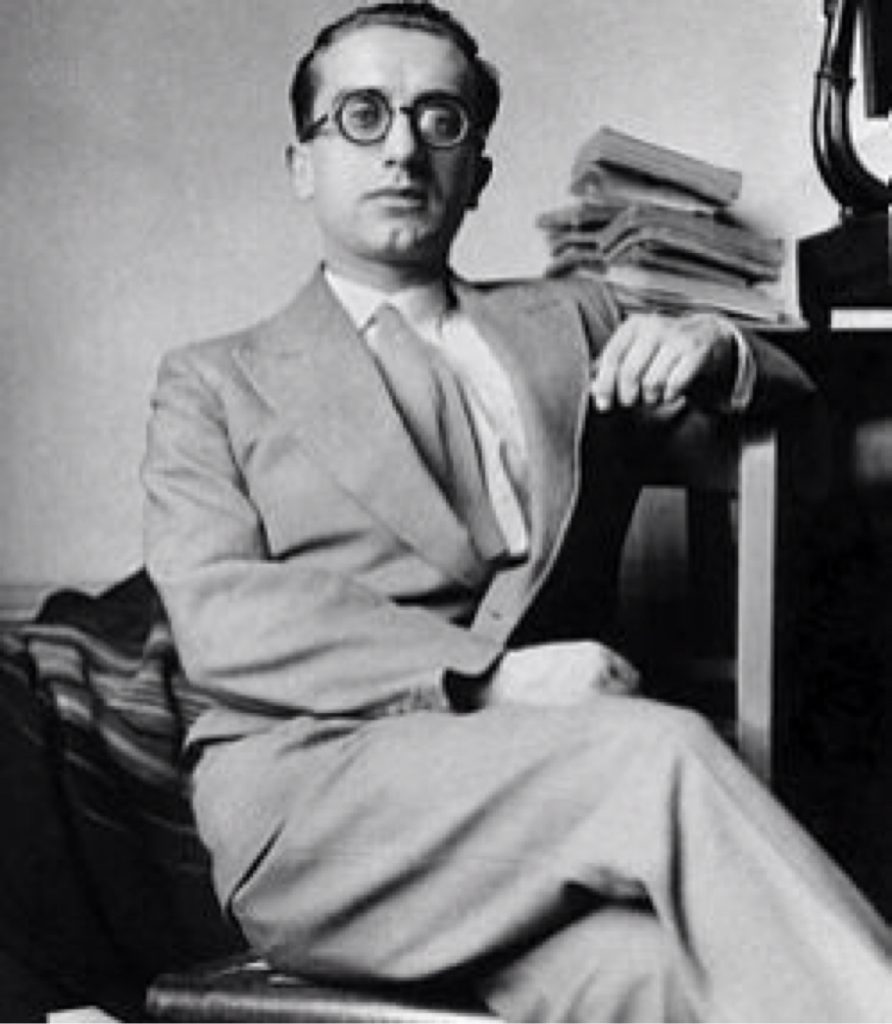 Il filosofo, politico e poeta perugino Aldo Capitini (1899-1968)