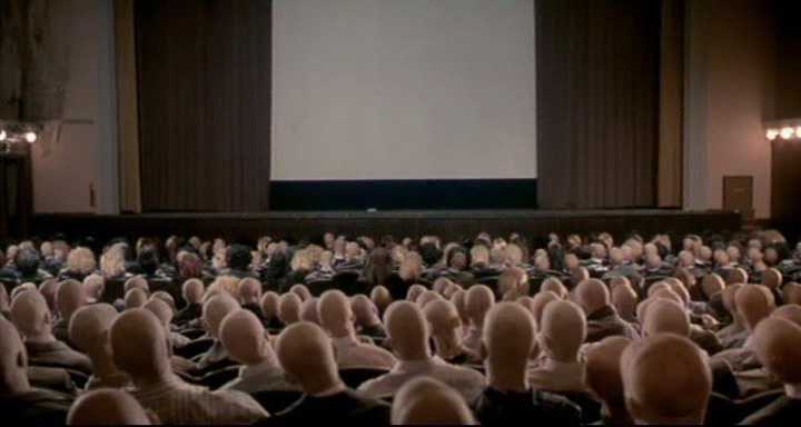 La scena del cinema in "Nitrato d'argento", ultima opera del regista Marco Ferreri (1996)