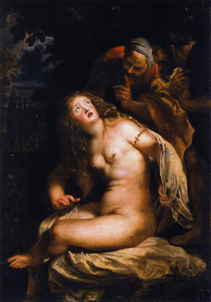 Pieter Paul Rubens, Susanna e i vecchioni, olio su tela, 1607, Roma, Galleria Borghese