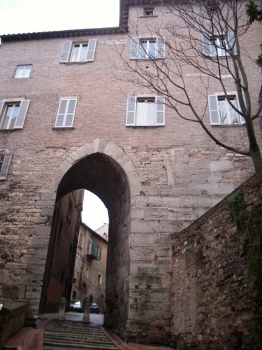Perugia: Arco dei Gigli o Porta Sole