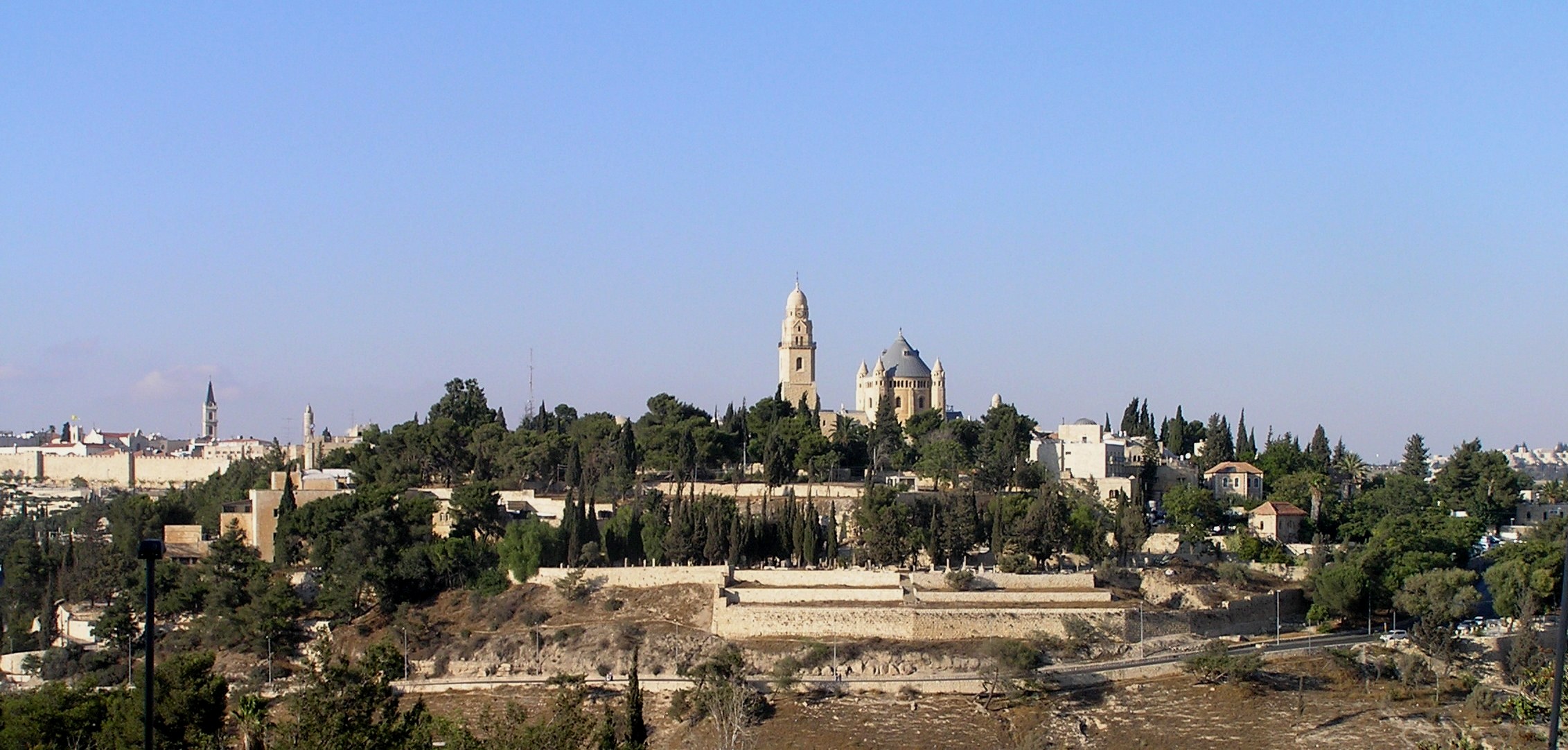 Panorama del Monte Sion