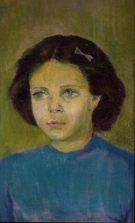 Giorgio Maddoli, "Ritratto di Angela" (1945)