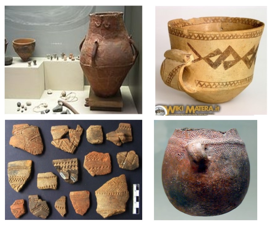 esempi di reperti archeologici