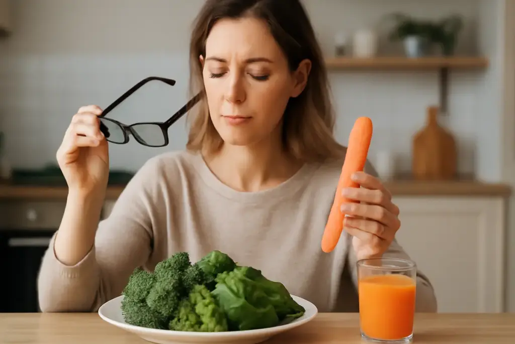 Come proteggere la vista con scelte alimentari? Il nutriente chiave che molti trascurano nella dieta
