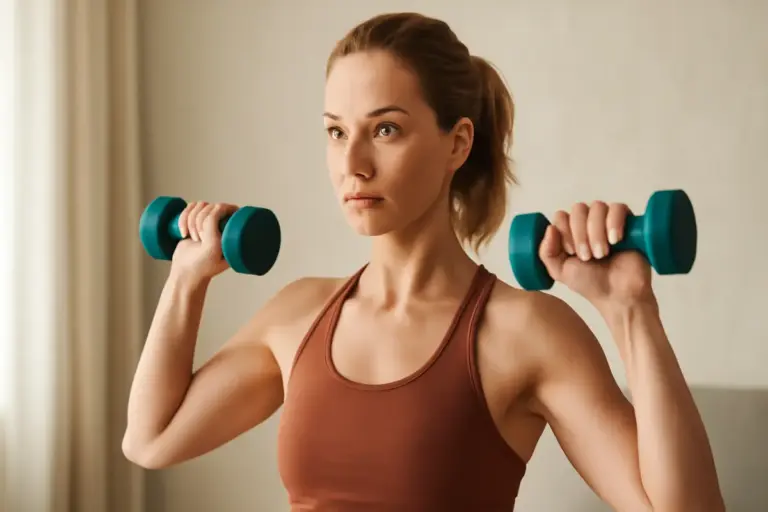 Allenamento con piccoli pesi: i benefici sorprendenti per braccia e spalle più toniche