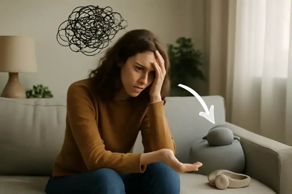 Ruminazione mentale: cos’è e quali semplici pratiche aiutano a interrompere il ciclo dei pensieri ripetitivi